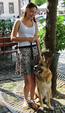 Julia mit Don