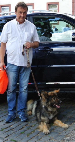 Rainer mit Chako