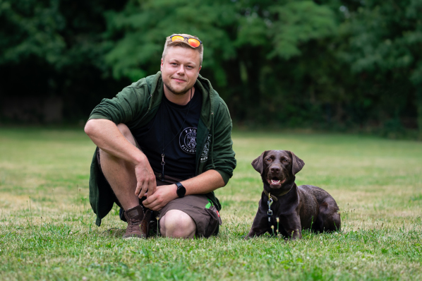 Torben mit Raja